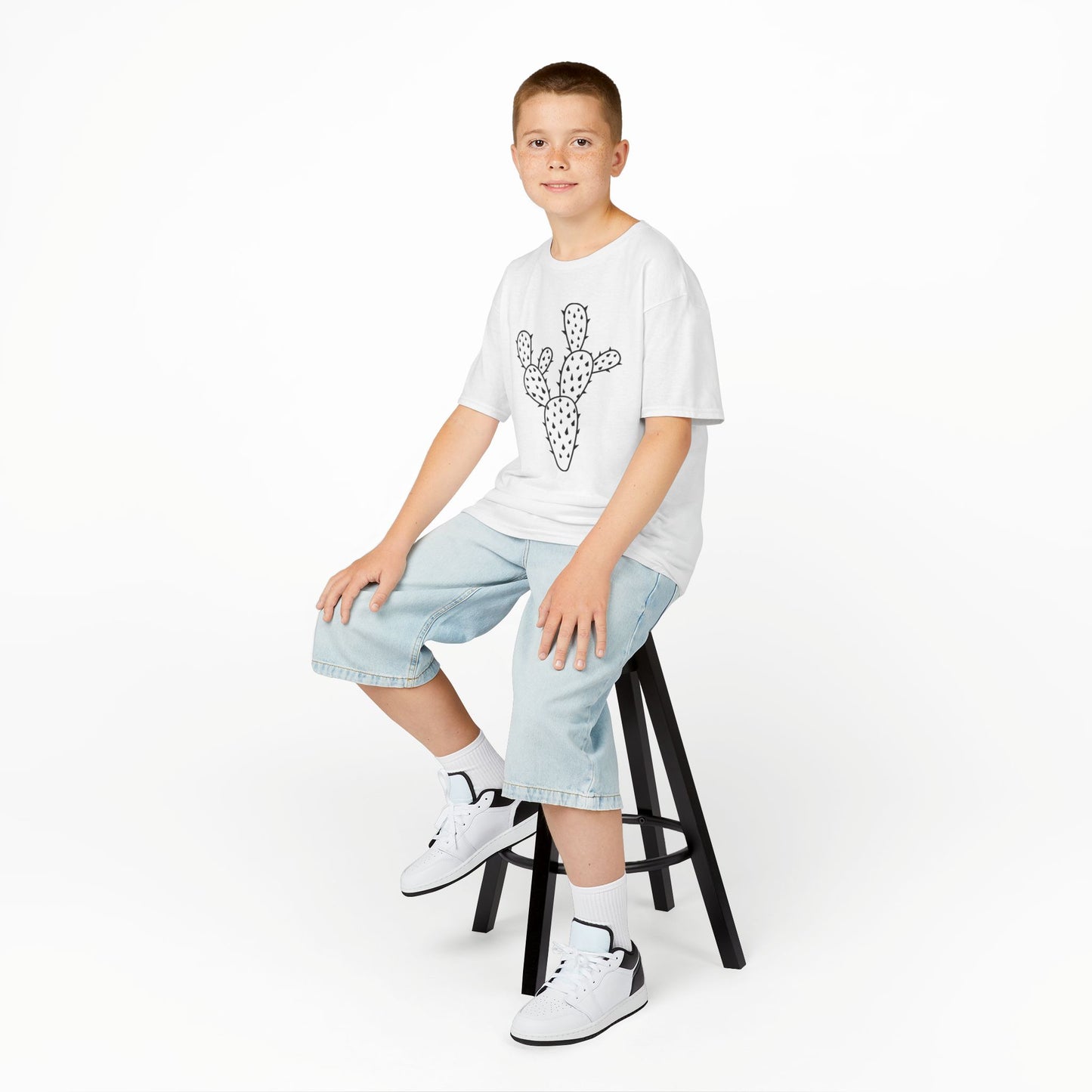 Playful Cactus Tee for Kids – Ethically Made Cotton