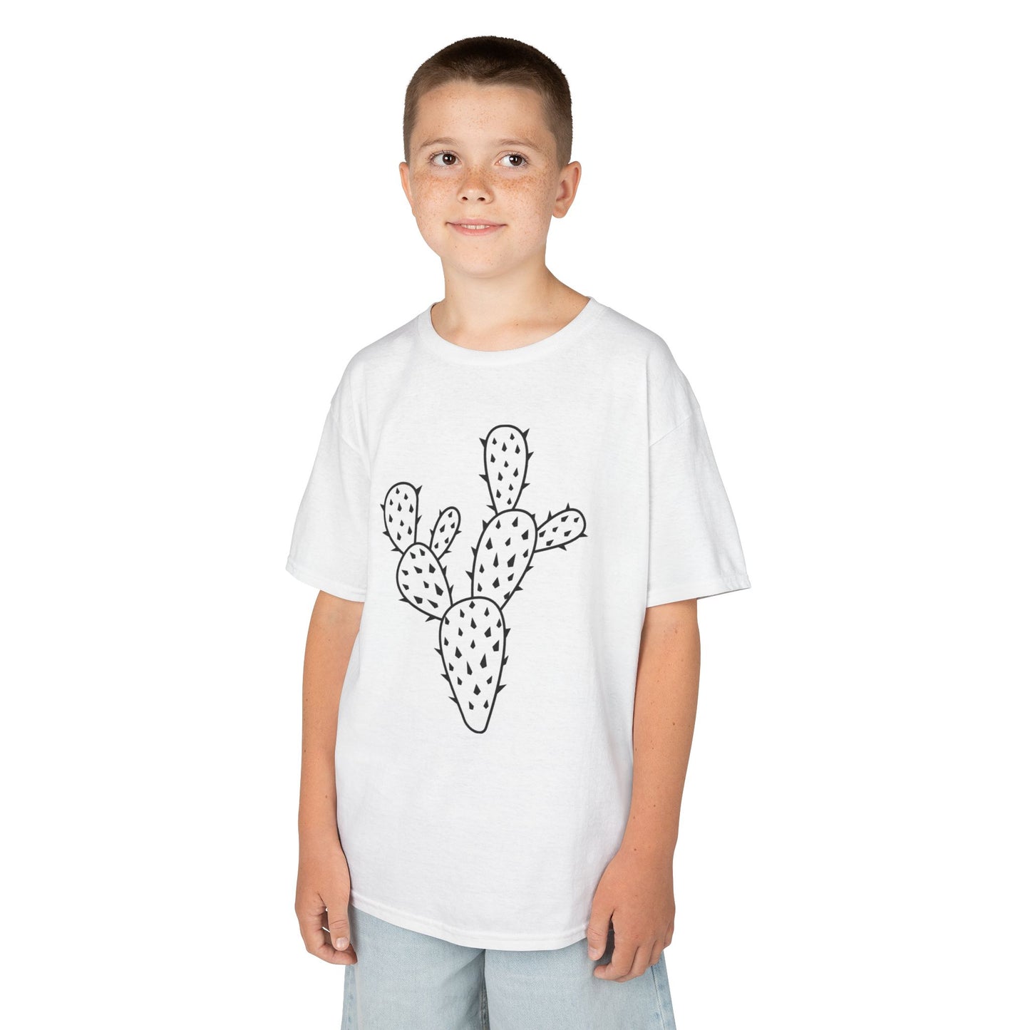 Playful Cactus Tee for Kids – Ethically Made Cotton