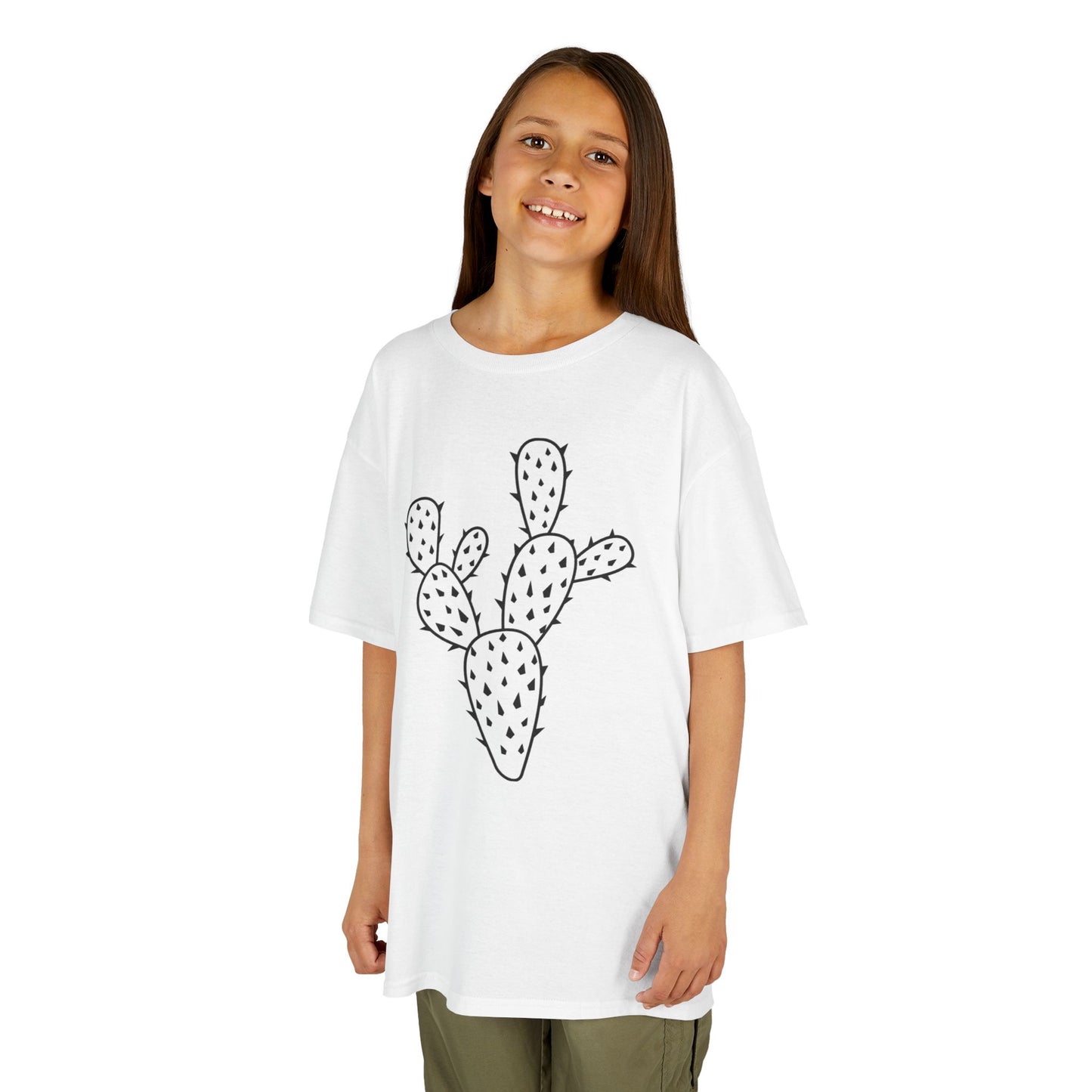 Playful Cactus Tee for Kids – Ethically Made Cotton